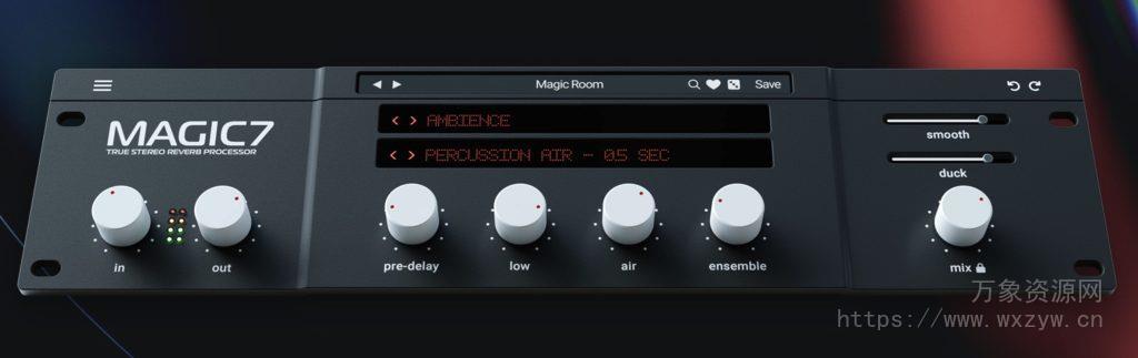 [零延迟复刻传奇M7混响效果器]Wave Alchemy Magic7 (Bricasti M7 Reverb) v1.0.0 [WiN, MacOSX]（322MB）