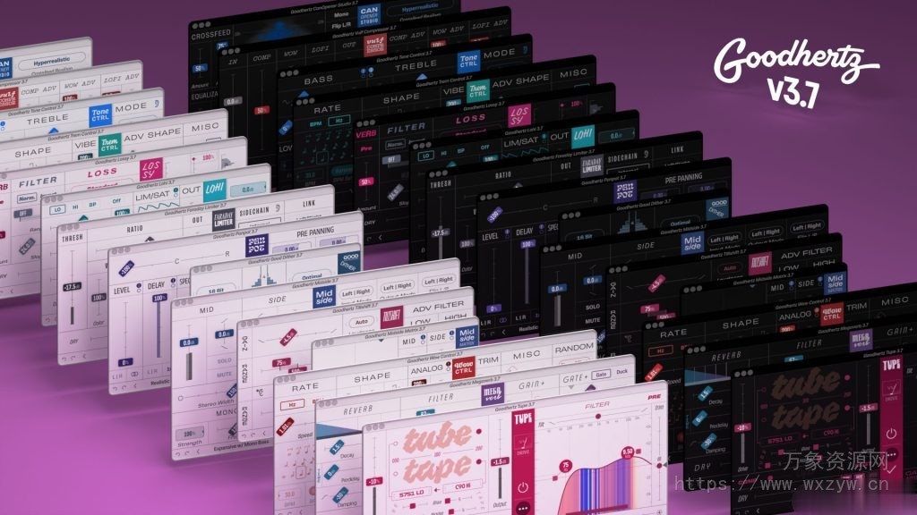 [格莱美制作人御用混音插件包] Goodhertz All Plugins Bundle v3.11.0  [WiN, MacOSX]（5.16MB+353.1MB）