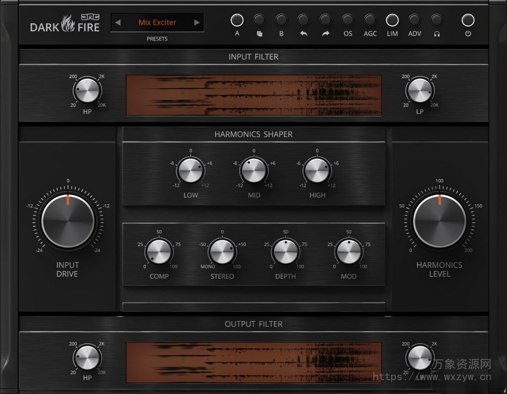 [谐波增强器]United Plugins DarkFire v1.0 [WiN]（13.8MB）