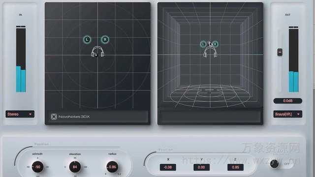 [顶尖3D 音频制作插件 ]NovoNotes 3DX v1.9.0 Regged-R2R [WiN]（22.1MB）