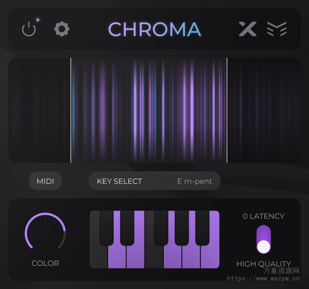 [声音甜美插件]Xynth Audio Chroma v1.1.0  [WiN, MacOSX]（12MB+18.23MB）