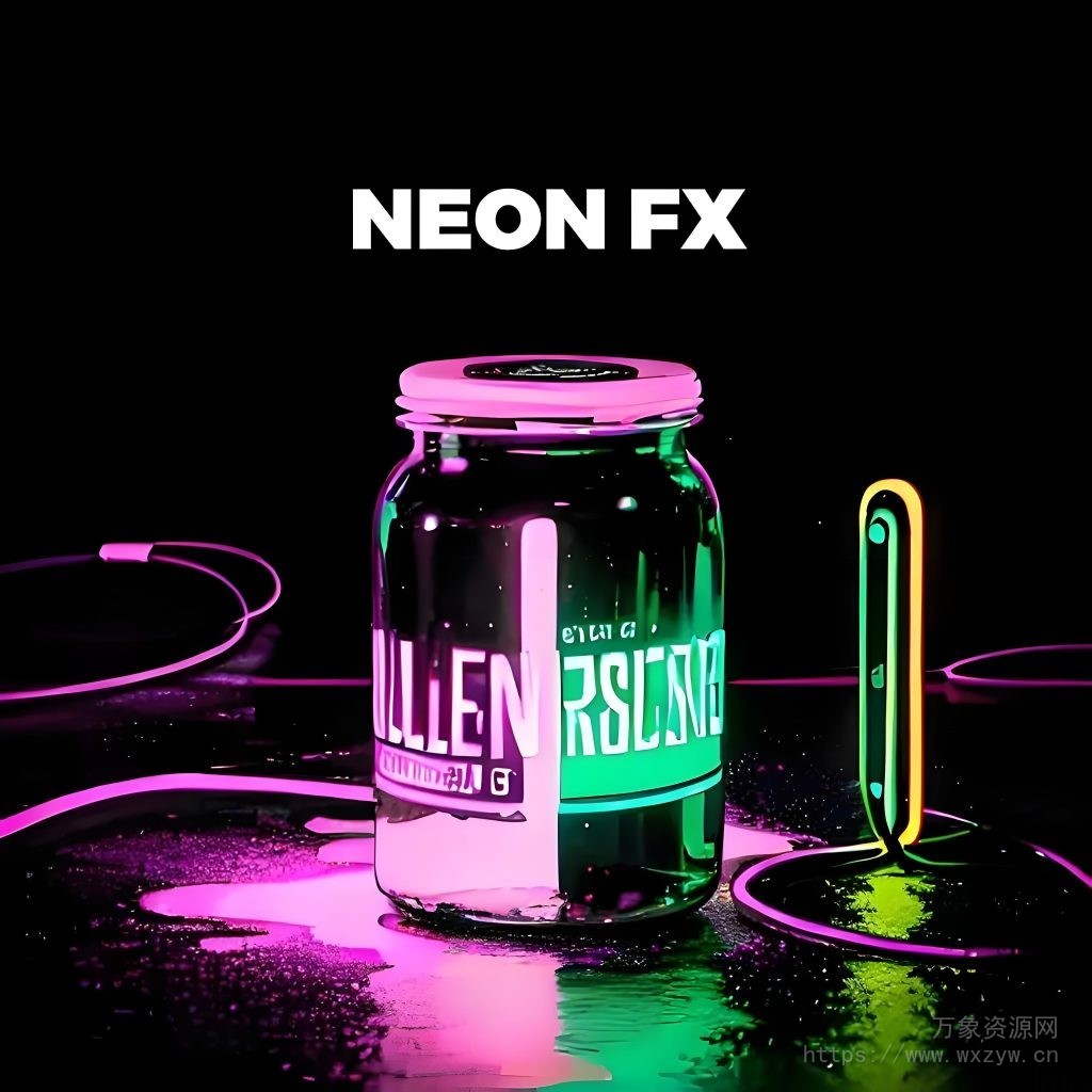 [影视氛围FX采样]Cuke Samples Neon Fx [WAV]（19Mb）