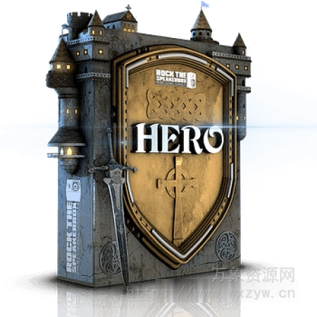 [骑士战士战斗音效素材]Rock The Speakerbox HERO [WAV]（4.09Gb）