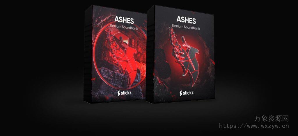[终极工具包]Stickz ASHES Pro Edition Illenium Serum Presets and Sample Pack [WAV, Synth Presets, DAW Templates]（6.92GB）