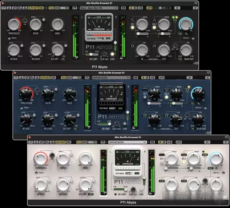 [变色龙音频压缩器]Pulsar Modular P11 Abyss v2.1.2 [WiN, MacOSX]（19.1MB+86MB）