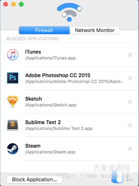 [苹果简单实用的网络防火墙工具]Radio Silence 3.3 [MacOSX]（3.85MB）