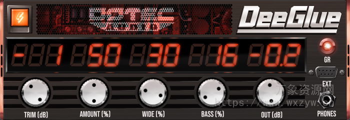 [总线压缩器]Dotec-Audio DeeGlue v1.0.0 [MacOSX]（16.88MB）