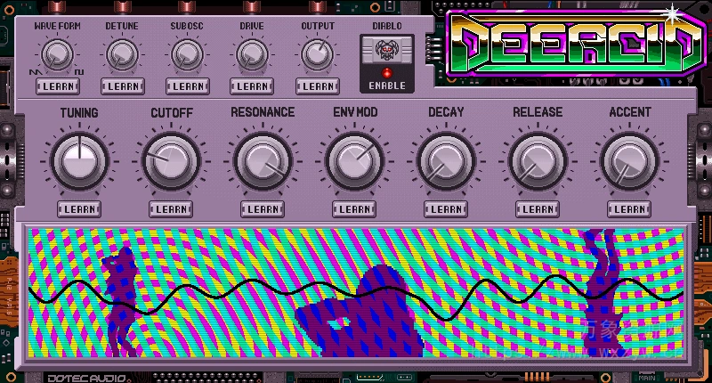 [合成器]Dotec-Audio DeeACID v1.0.0 [MacOSX]（17.46MB）