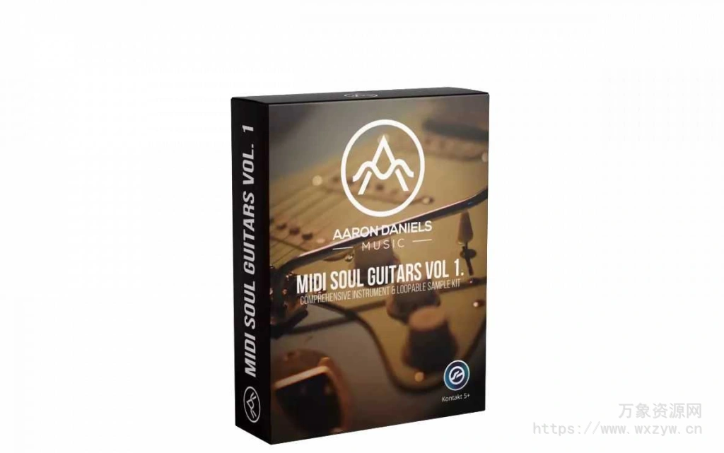 [灵魂吉他音源]Aaron Daniels Music Soul Guitar Vol.1 [KONTAKT]（169Mb）