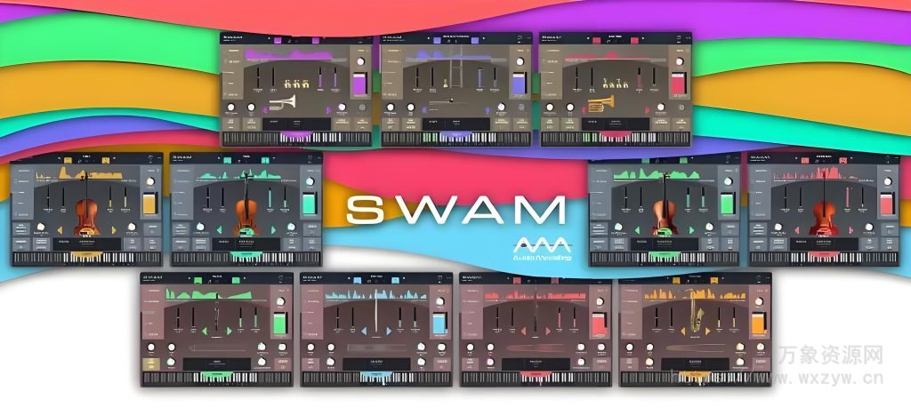 [建模管弦乐全套 含MAC弦乐群奏]Audio Modeling SWAM Bundle 2024.11.2+安装教程 [WiN, MacOSX]（7.35GB）
