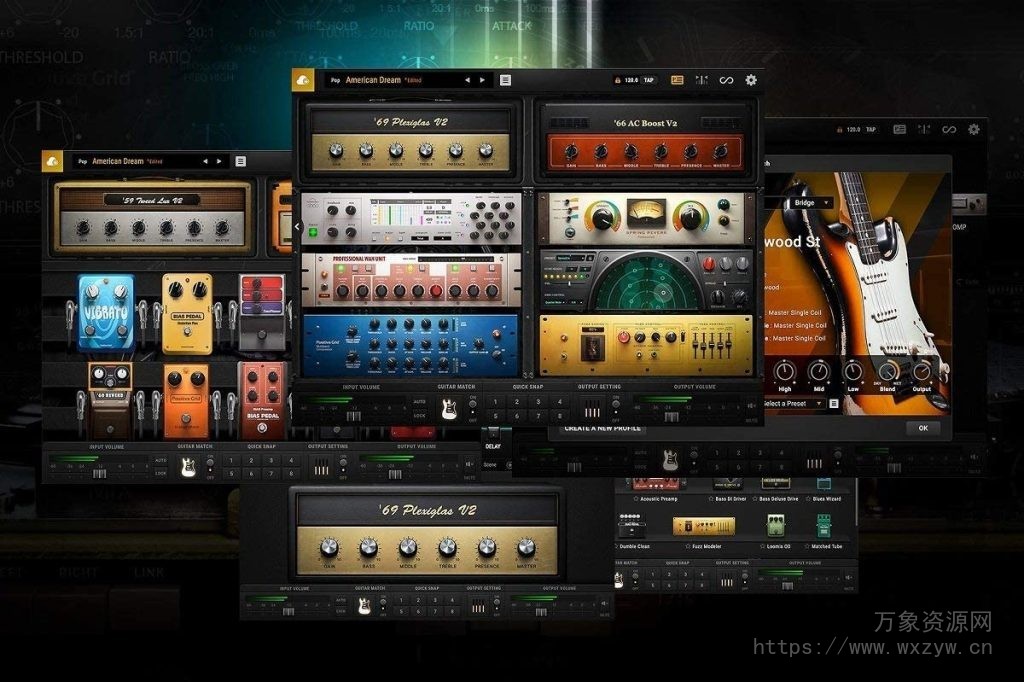 [吉他效果器插件]Positive Grid BIAS FX2 Desktop v2.1.6.4812 [WiN, MacOSX]（3.64GB）
