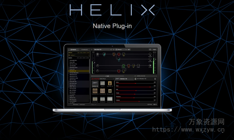 [吉他效果器插件]Line 6 Helix Native v3.80 [WiN]（144.9MB）