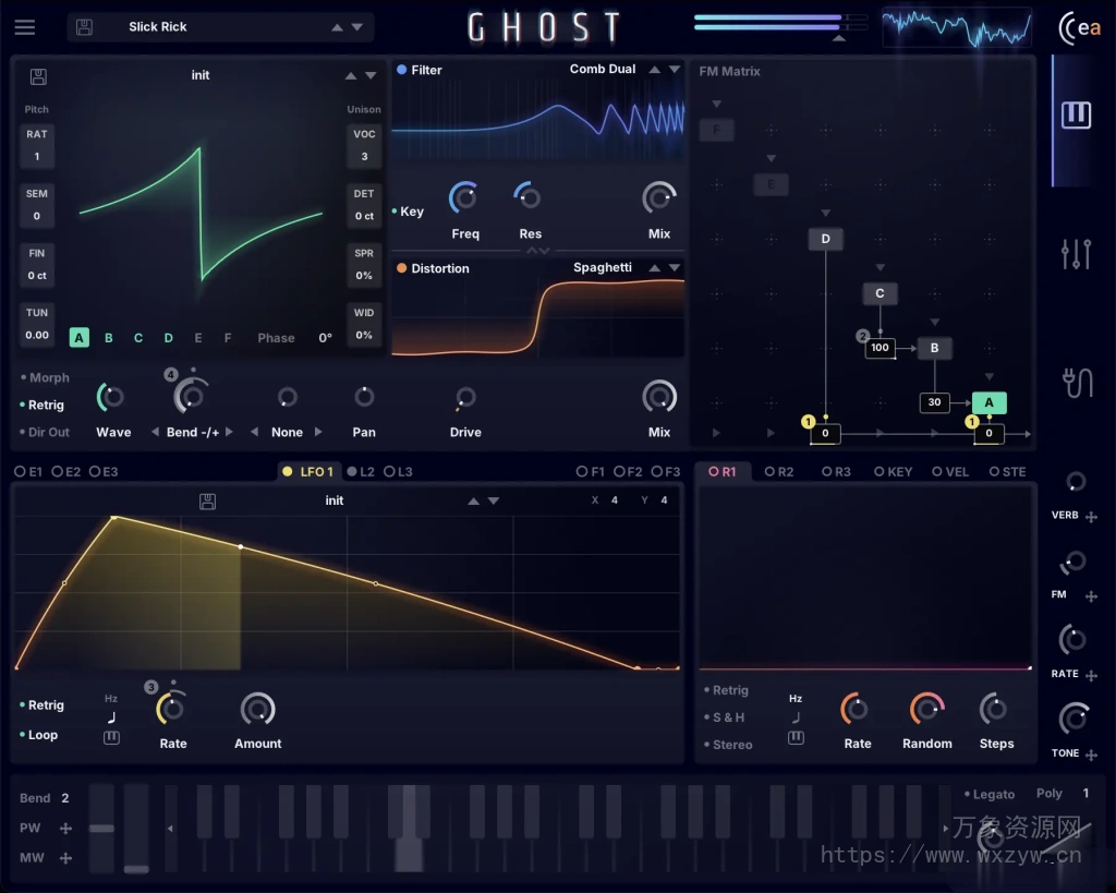 [FM合成器插件]Exacoustics GHOST v1.0.8 [WiN]（11.2MB）