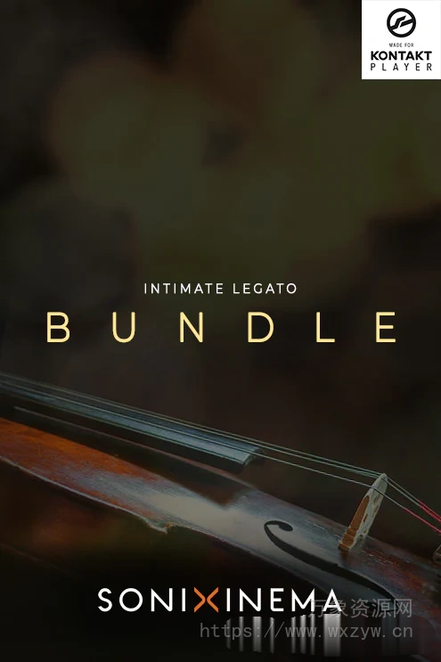 [独奏弦乐音源]Sonixinema The Intimate Legato Bundle [KONTAKT]（11.9Gb）