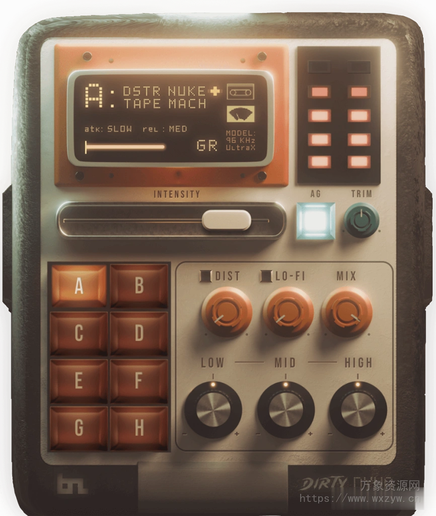 [电子管失真均衡压缩器]BeatSkillz DirtyDyna v1.0.2 [WIN]（20MB）