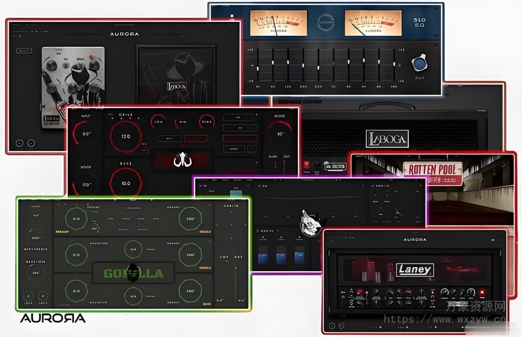 [吉他贝斯人声效果器插件包] Aurora DSP Everything Bundle 2024.11.18 [MacOSX]（4.22 GB）