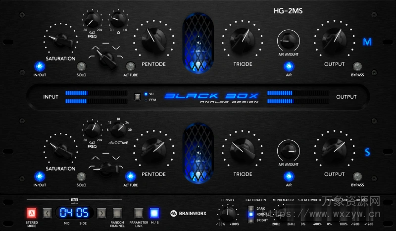 [总线混响效果器插件]Plugin Alliance Black Box Analog Design HG-2MS v1.3.1 [WiN]（33.17Mb）