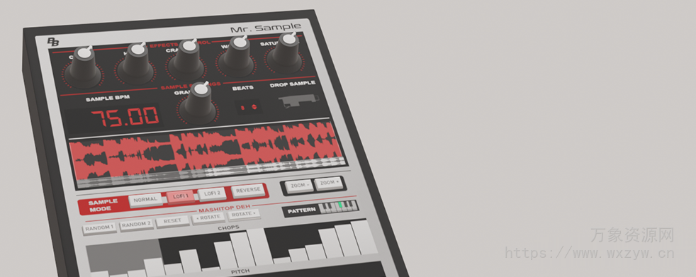 [Lofi采样器]Blezz Beats Mr. Sample v1.5.5 v1.5.5 [WiN, MacOSX]（359MB）