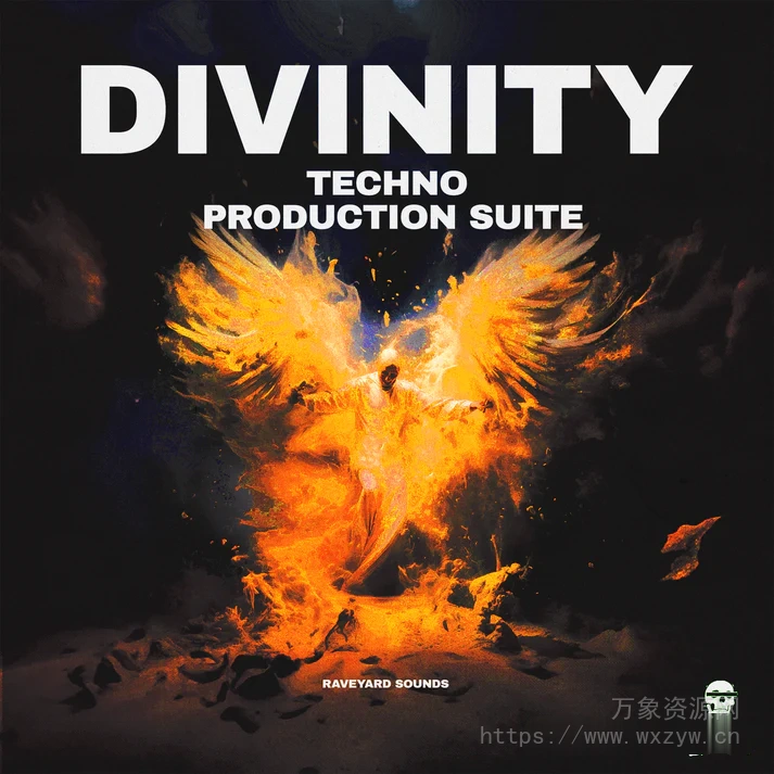[泰克诺舞曲采样Serum预置Ableton工程模板]Raveyard Sounds Divinity Techno Production Suite (Full Pack)（14Gb）