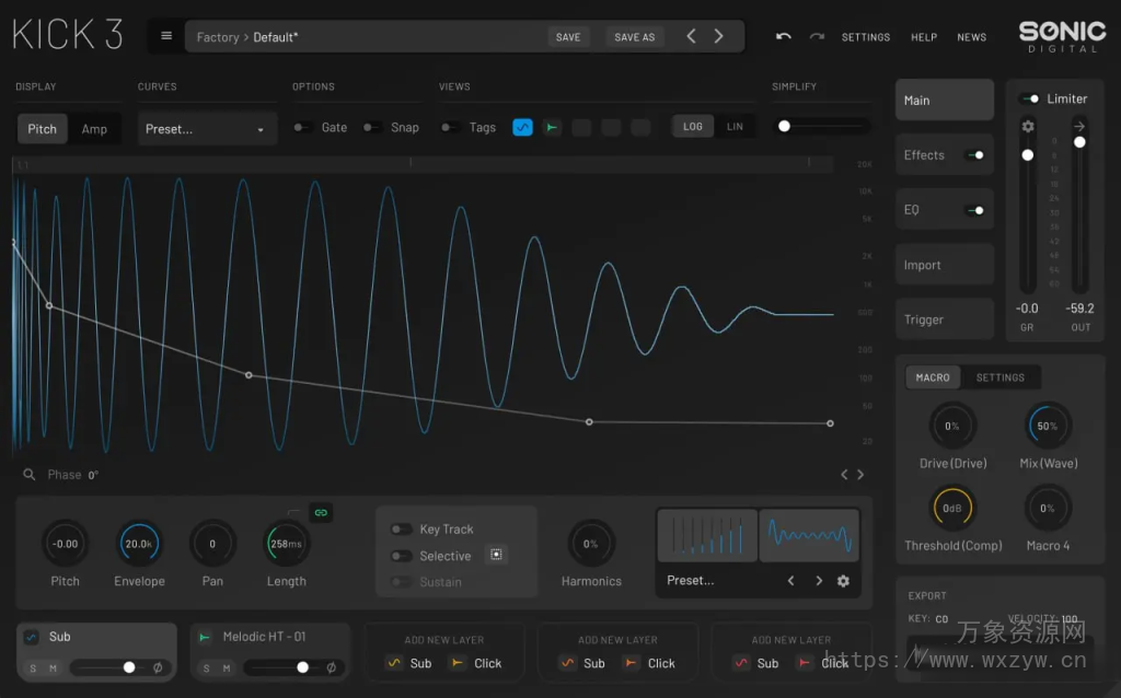 [完美底鼓插件]Sonic Academy KICK 3 v1.0.0 [WiN]（44MB）