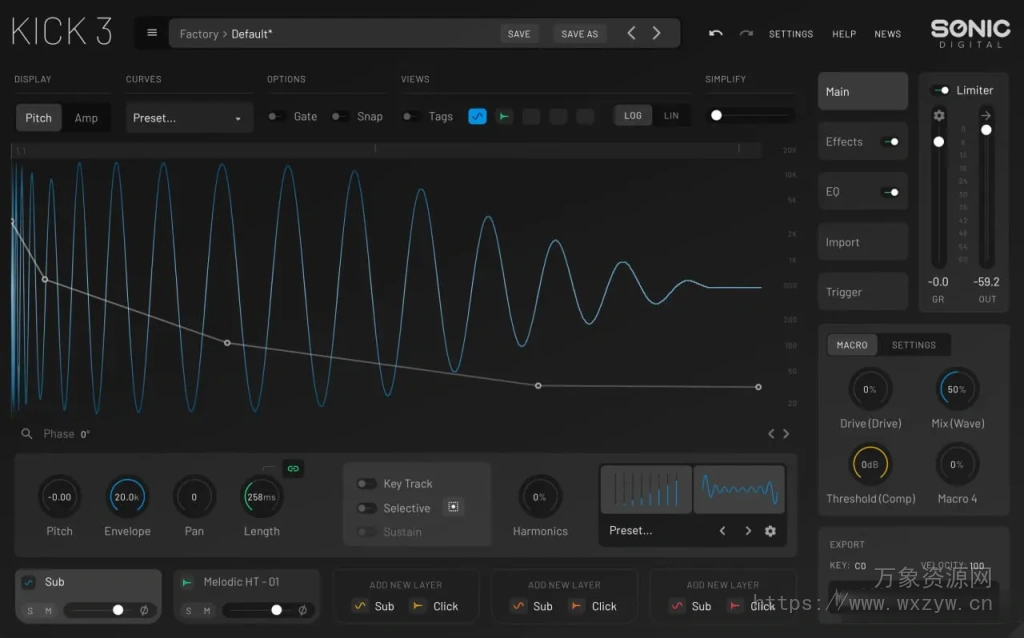 [完美底鼓插件]Sonic Academy KICK 3 v1.0.0 [WiN]（44MB）