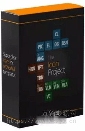 [管弦乐模板图标]Philip Johnston Orchestration Recipes The Icon Project 1.0 PNG（170Mb）