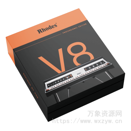 [电钢琴乐器插件]Rhodes V8 Pro v1.1.3 [WiN]（6.13Gb）