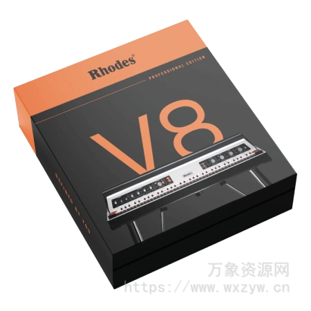 [电钢琴乐器插件]Rhodes V8 Pro v1.1.3 [WiN]（6.13Gb）
