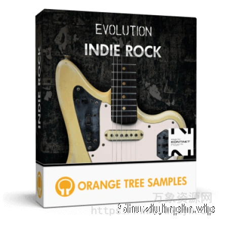 [独立摇滚电吉他音源]Orange Tree Samples Evolution Indie Rock [KONTAKT]（4.82Gb）