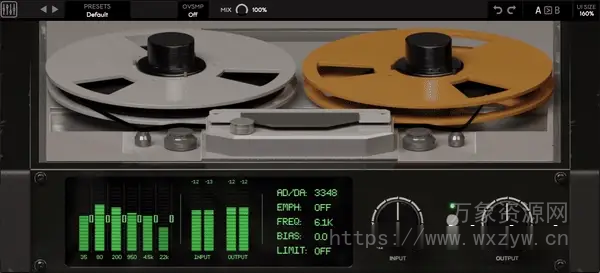 [磁带效果器插件]Mixland 3348 TAPE v1.0.0 REGGED [WiN, MacOSX]（111Mb）