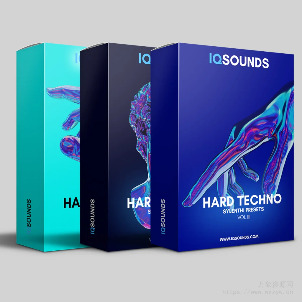 [强大的Techno Sylenth1预设包]IQsounds Hard Techno Bundle 150 Sylenth1 Presets（191KB）