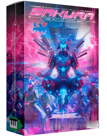 [拉丁雷鬼素材Portal预置Serum预置合成器插件]Midilatino SAKURA Mega Pack v1.0.0 [WAV, MiDi] [WiN, MacOSX]（8.4Gb）