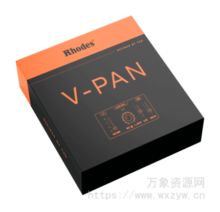 [标志性变幅立体声声像效果器]Rhodes V-Pan v1.1.0 [WiN]（47.3Mb）