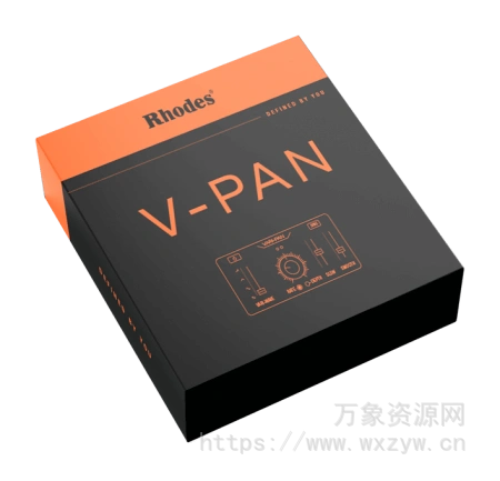 [标志性变幅立体声声像效果器]Rhodes V-Pan v1.1.0 [WiN]（47.3Mb）