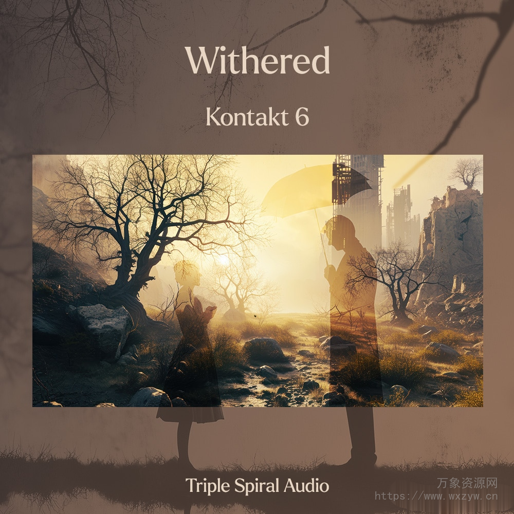 [影视氛围音源]Triple Spiral Audio Withered v1.01 [KONTAKT]（974Mb）