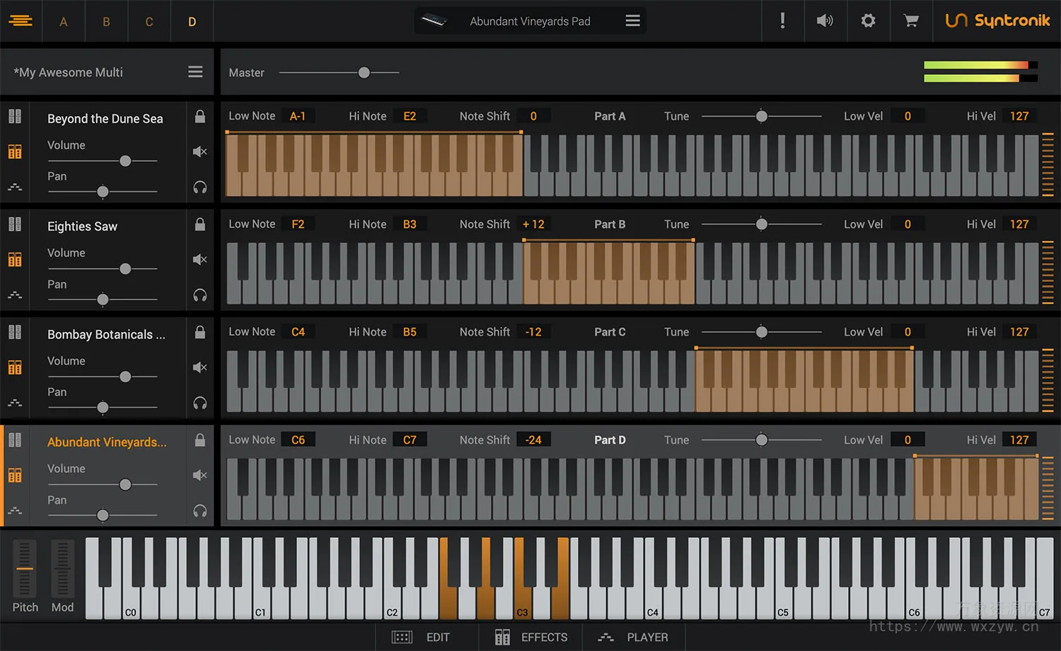 IK Multimedia Syntronik 2 v2.0.4 Mac [MORiA] 截图