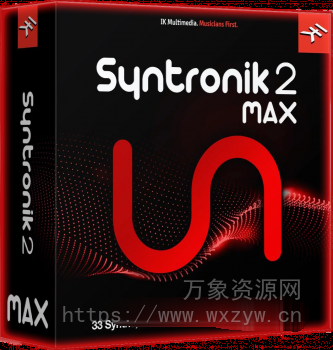 [传奇合成器插件]IK Multimedia Syntronik 2 v2.0.4 [MacOSX]（743Mb）