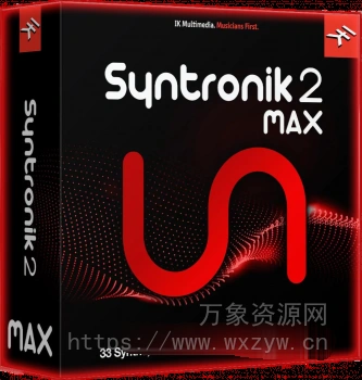 [传奇合成器插件]IK Multimedia Syntronik 2 v2.0.4 [MacOSX]（743Mb）