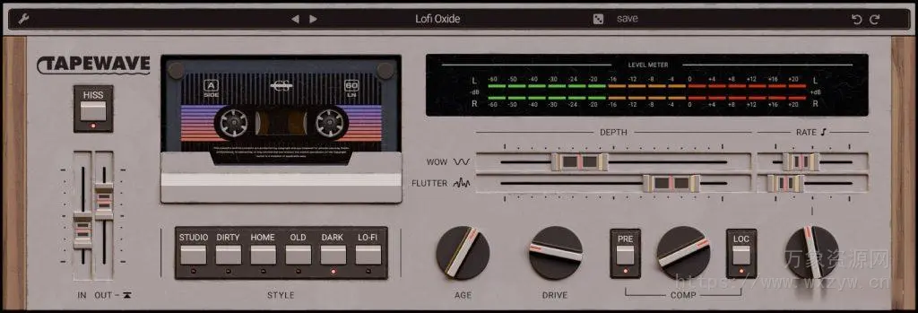 [多功能磁带插件]Wave Alchemy Tapewave v1.0.0 [WiN]（71.1MB）