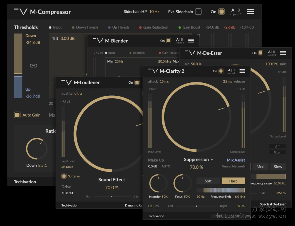 [AI人工智能效果器插件包]Techivation AI-Bundle 2024-10 [WiN]（570MB+）