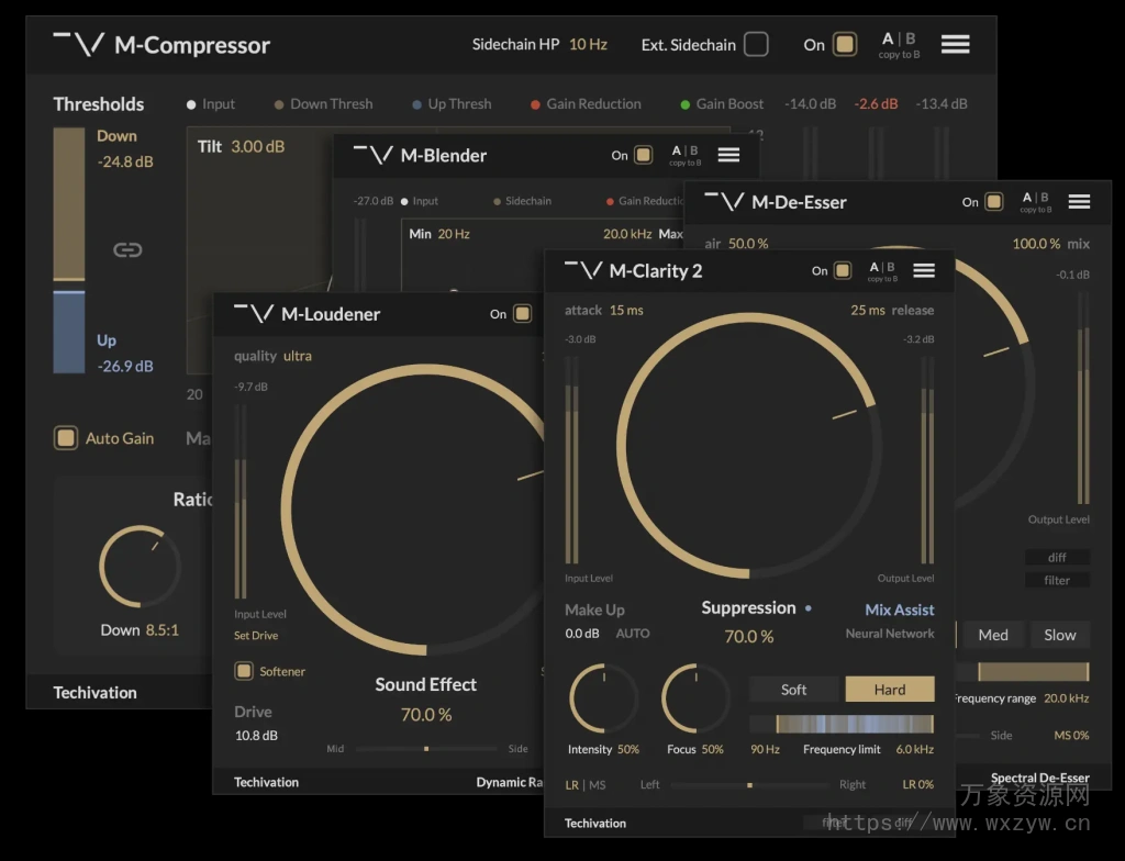 [AI人工智能效果器插件包]Techivation AI-Bundle 2024-10 [WiN]（570MB+）