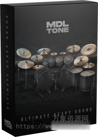 [多功能鼓组音源]MDL Tone Ultimate Heavy Drums [KONTAKT]（8.04Gb）