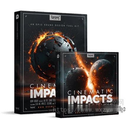 [影视冲击音效FX采样]Boom Library Cinematic Impacts [WAV]（4Gb）