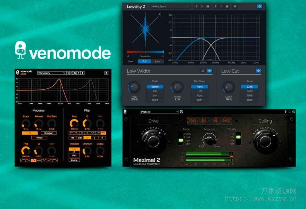 [6个创意插件全集]Venomode Bundle 2024-10 [WiN]（61MB）