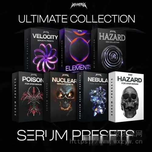 [MOONBOY 2024 预设合集包]MoonBoy 2024 Ultimate Serum Preset Collection [MiDi, Synth Presets]（474MB）