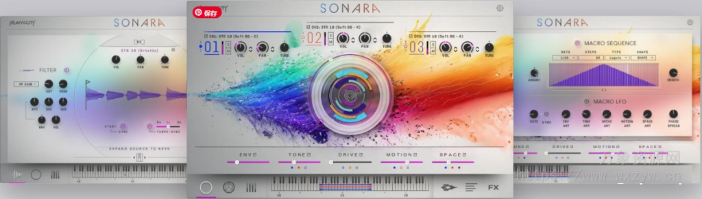 [动感人声音源]Heavyocity Sonara: Voices In Motion [KONTAKT]（5.91GB）