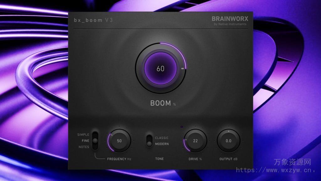 [传奇的底鼓工具]Plugin Alliance Brainworx bx_boom V3 v3.0.0 [MacOSX]（34Mb）