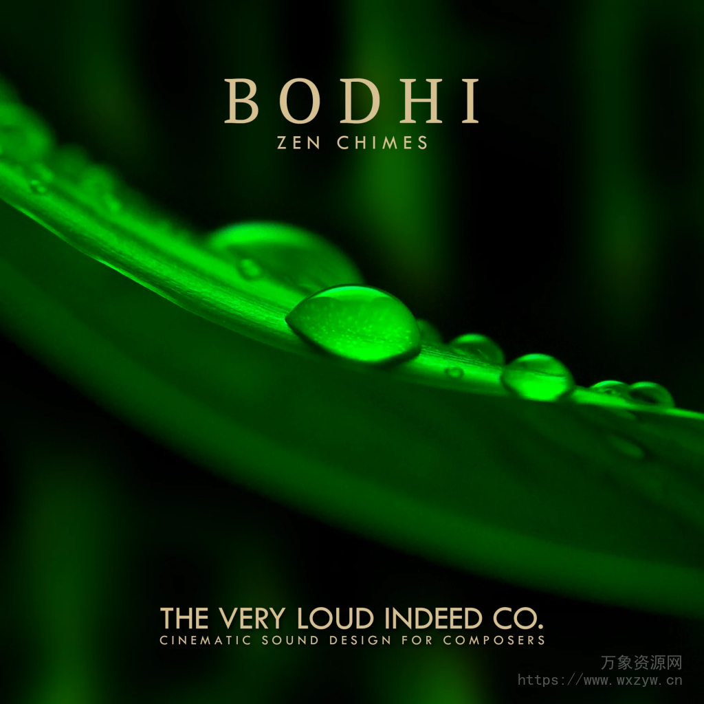 [禅意风铃打击乐器音源]The Very Loud Indeed Co Bodhi Zen Chimes [KONTAKT]（414Mb）