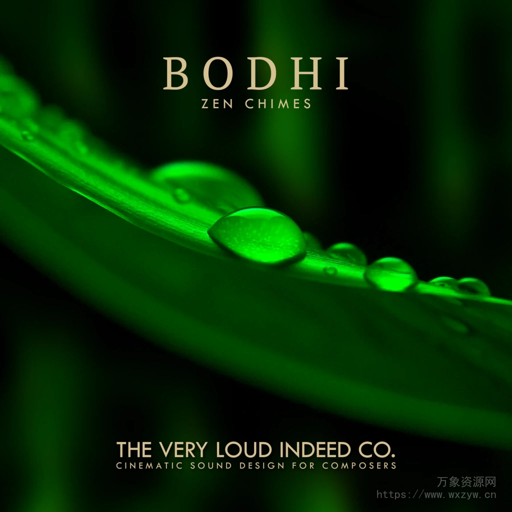 [禅意风铃打击乐器音源]The Very Loud Indeed Co Bodhi Zen Chimes [KONTAKT]（414Mb）