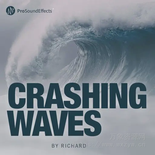[海浪音效FX采样]Pro Sound Effects Crashing Waves [WAV]（949Mb）
